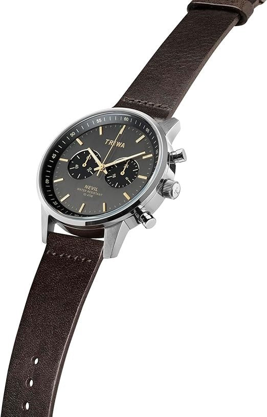 TRIWA - Nevil Watch Dark Brown Classio