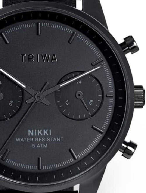 TRIWA Night Nikki Watch, Black