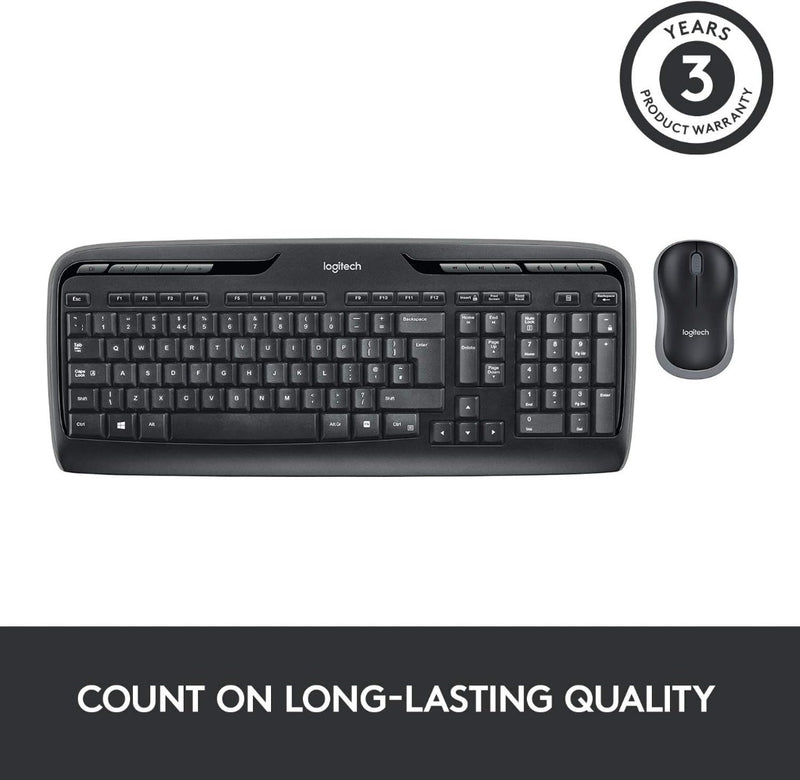 MK330 Wireless Keyboard and Mouse Combo