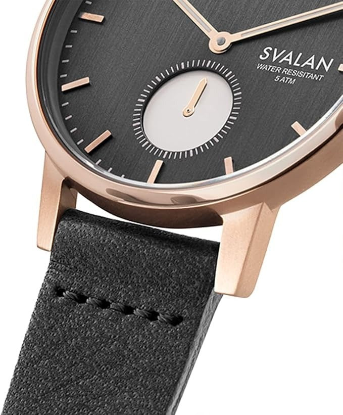 Triwa Noir Svalan Classic Super Slim Watch