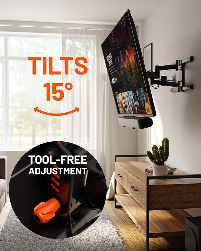 TV Wall Mount Bracket Extention Swivel Tilt