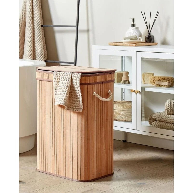 80 Litre Bamboo Laundry Basket