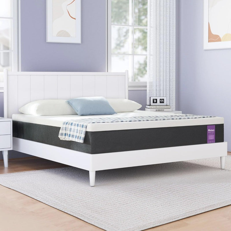 Anlowo Single Memory Foam Mattress Medium Firm 90x190x15cm