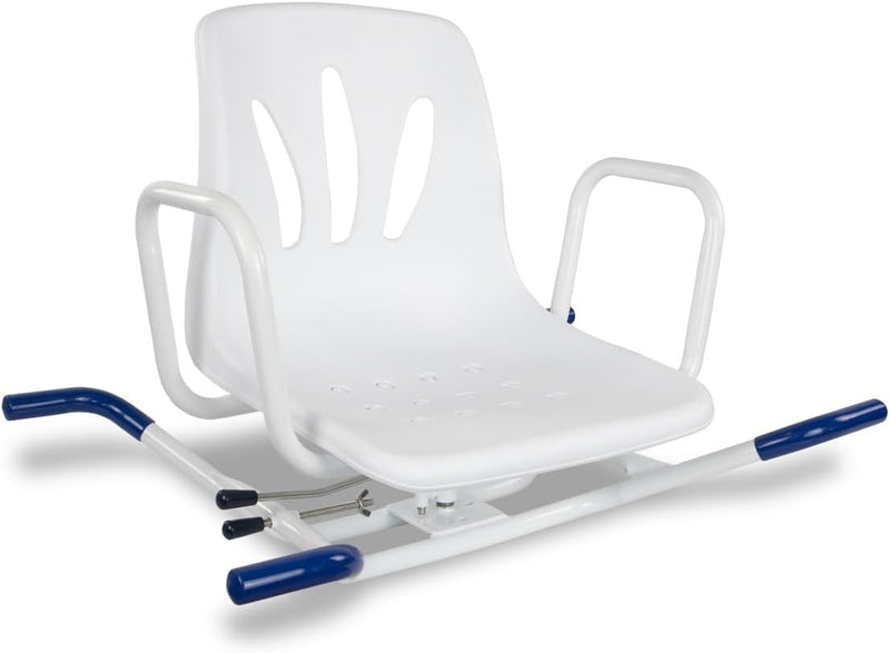 Swivel Bath Chair with Armrests and Backrest MOBICLINIC