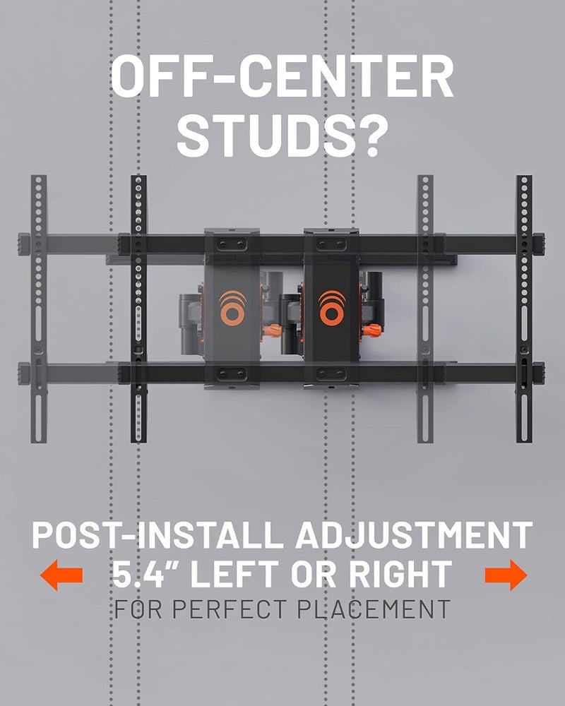 Full Motion Articulating TV Wall Mount Up To 78"