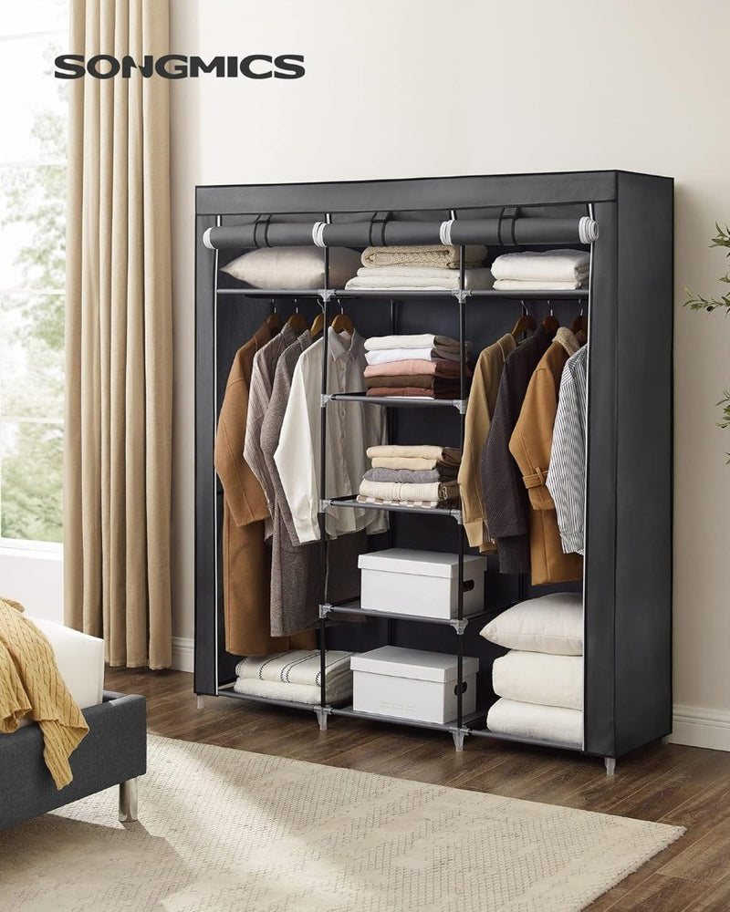 SONGMICS Canvas Wardrobe