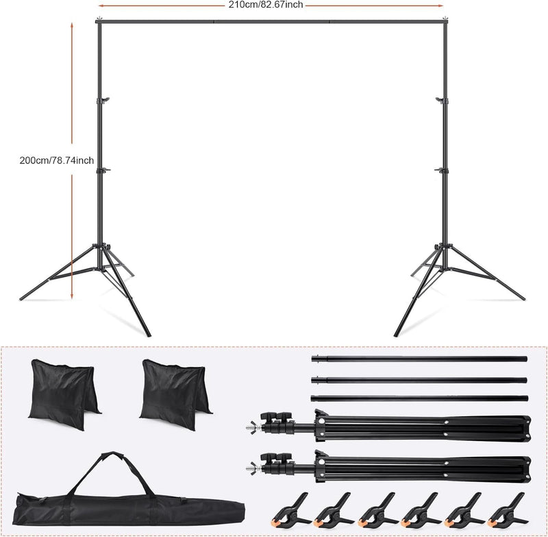 Oinvs Backdrop Stand, 2x2M