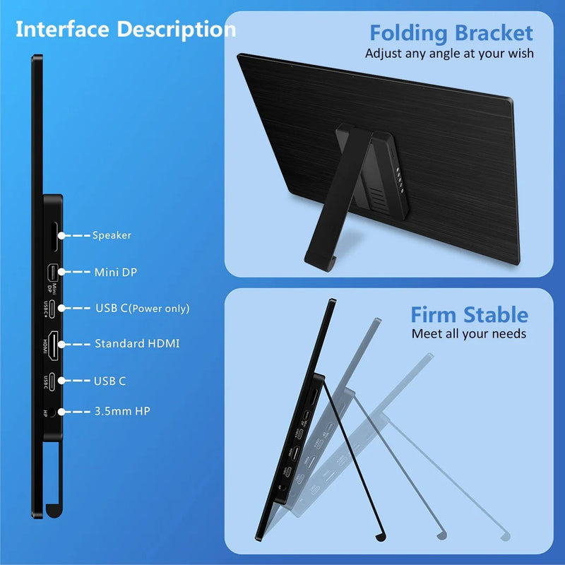 Portable Monitor 15.6 Inch IPS 1080P 300Hz