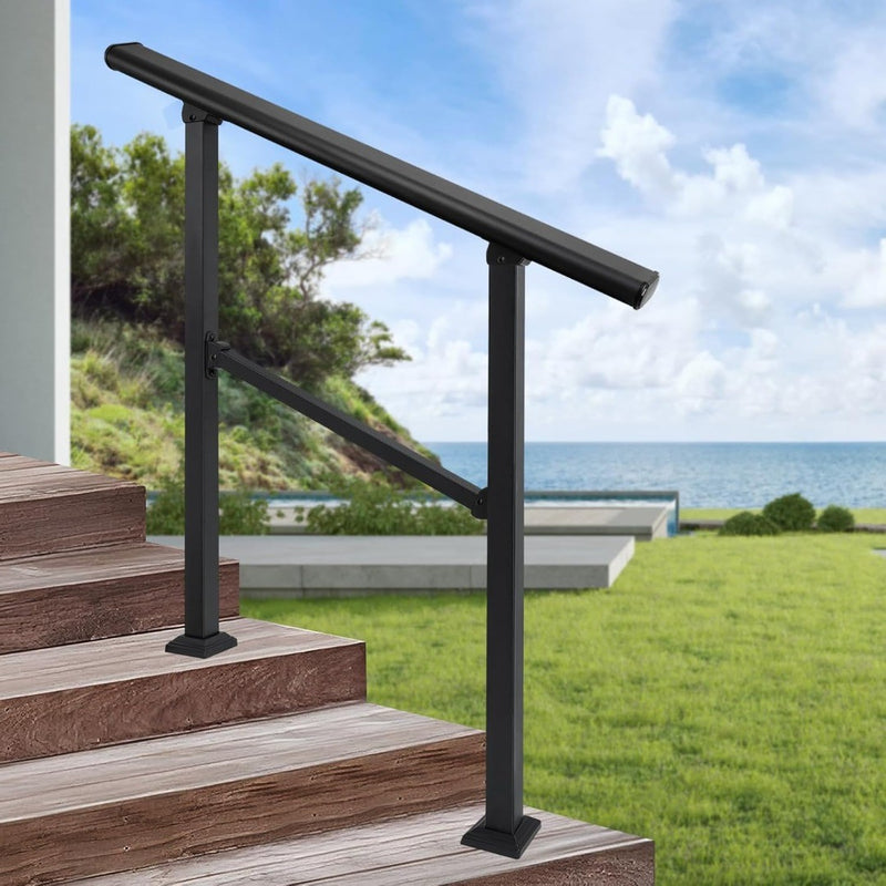 Handrails Outdoor Steps 3-4 Iron Stairs