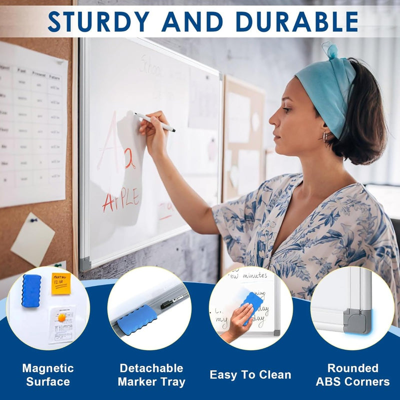 Magnetic Wall Whiteboard A2 / 60×45cm