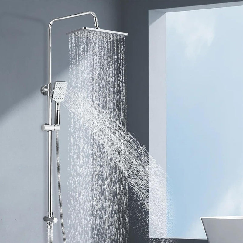 Rozin Shower System Set Chrome with Square Shower head