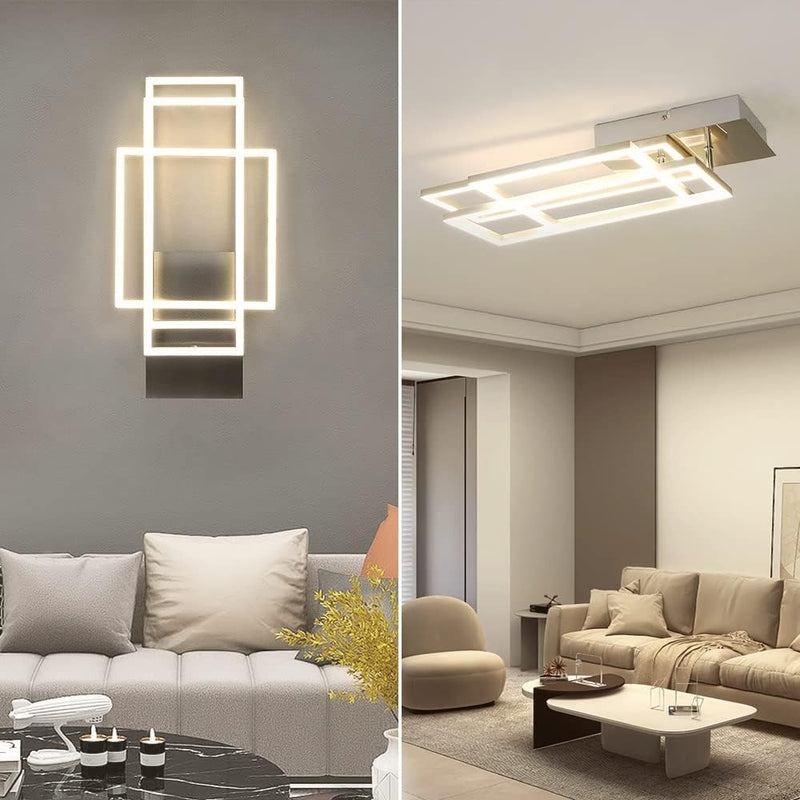 LED Ceiling Light Dimmable Modern Depuley