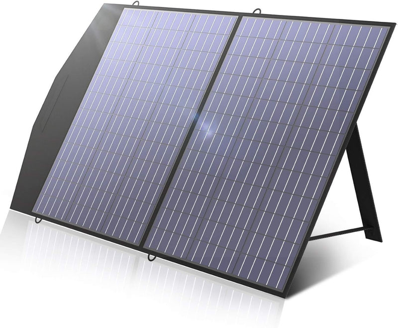 Folding Portable Solar Panel Kit 100W