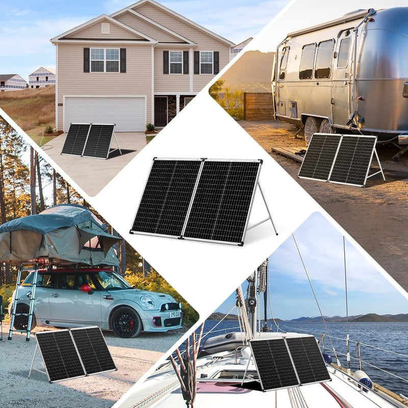 Portable Folding Solar Panel 100W DOKIO