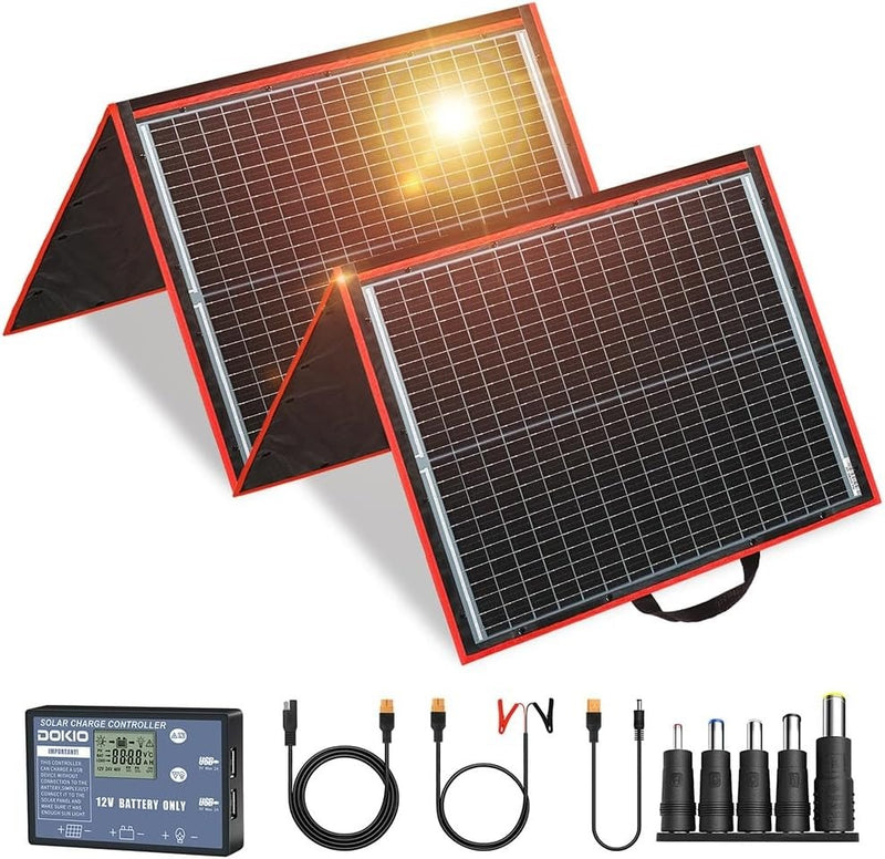 Portable Solar Panel Kit - 160W 18V