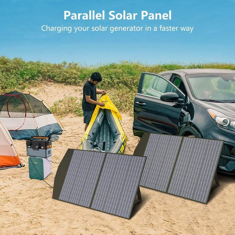 Folding Portable Solar Panel Kit 100W