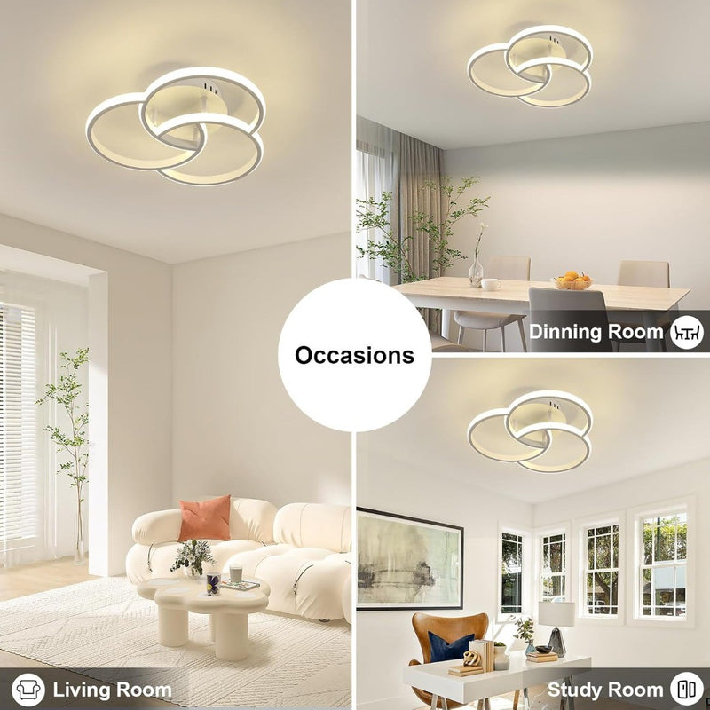 Dorlink LED Ceiling Lights for Living Room, 30W  4500K