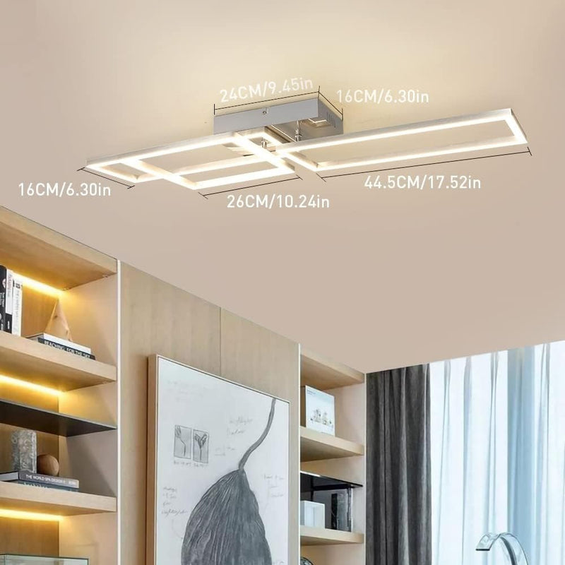 LED Ceiling Light Dimmable Modern Depuley