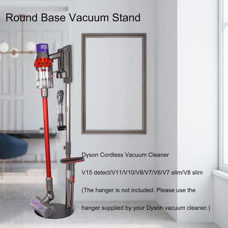 Vacuum Cleaner Stand and Accessory Holder