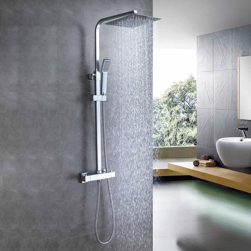 Bathroom Thermostatic Valve Shower Mixer Set