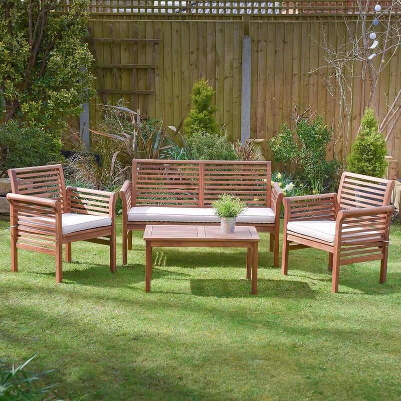 Plant Theatre Hardwood Garden Sofa Armchair with Cushion included