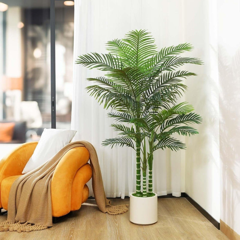 Fopamtri Artificial Areca Palm Tree 150cm