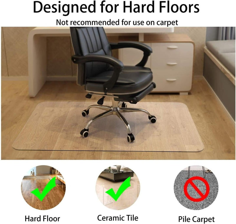 Office Chair Mat PVC Home Office 92x122