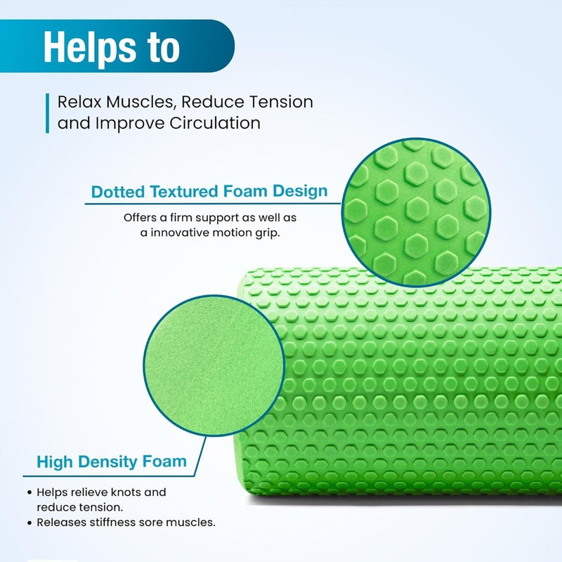 Beenax Foam Roller 90cm Green