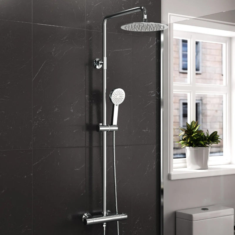 Thermostatic Mixer Shower Set w/ Shower Head