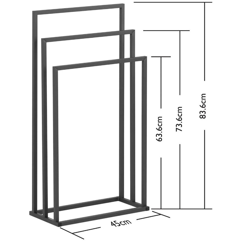 MOFLUT Freestanding Towel Rail Towel Holder