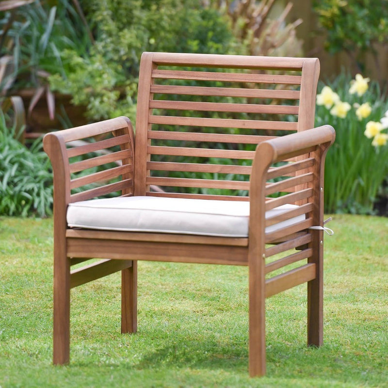 Plant Theatre Hardwood Garden Sofa Armchair with Cushion included