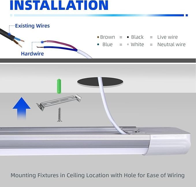 Barrina LED Batten Light 2FT/55cm