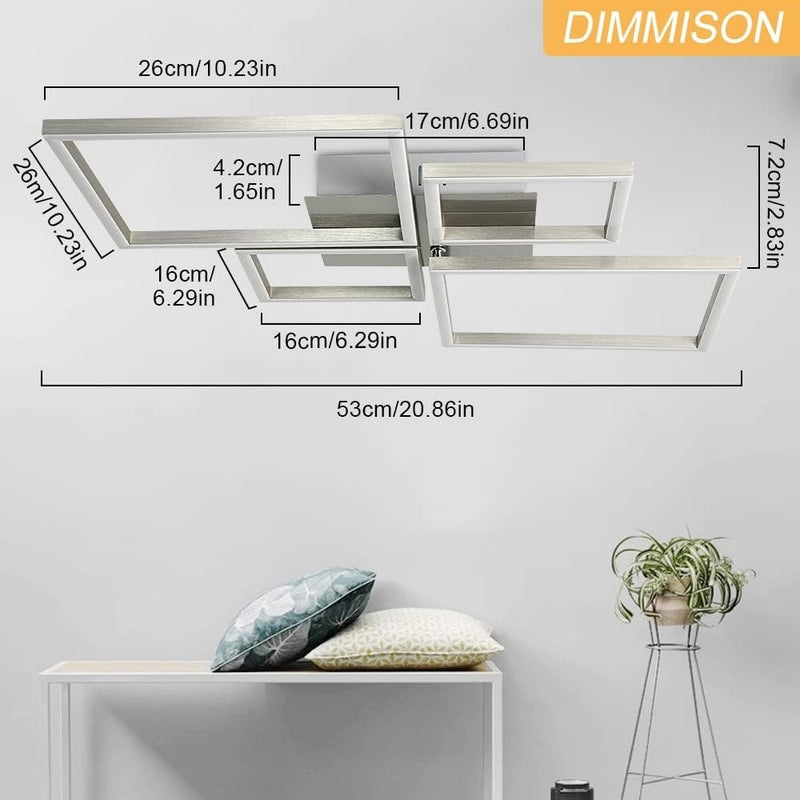 Depuley 40W LED Ceiling Light Modern