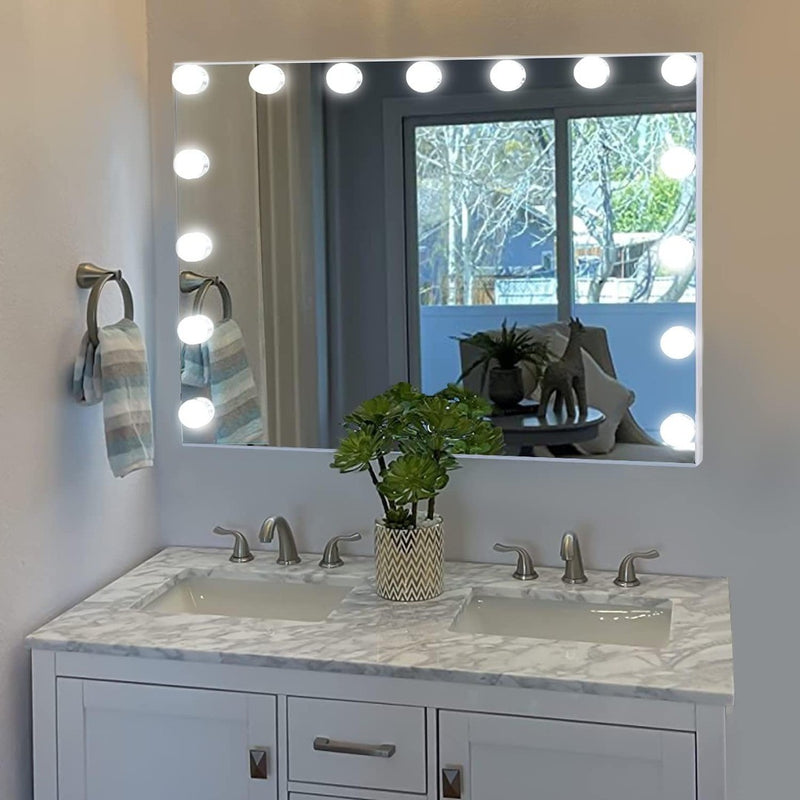 Vanity Mirror with Lights - 24x18inch