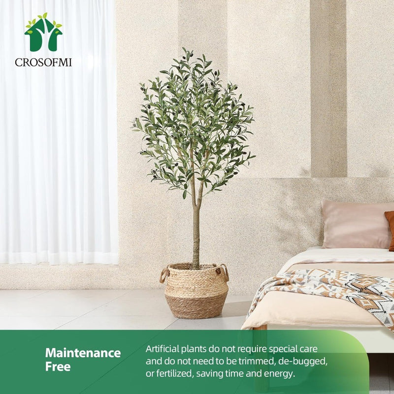 CROSOFMI Artificial Olive Tree