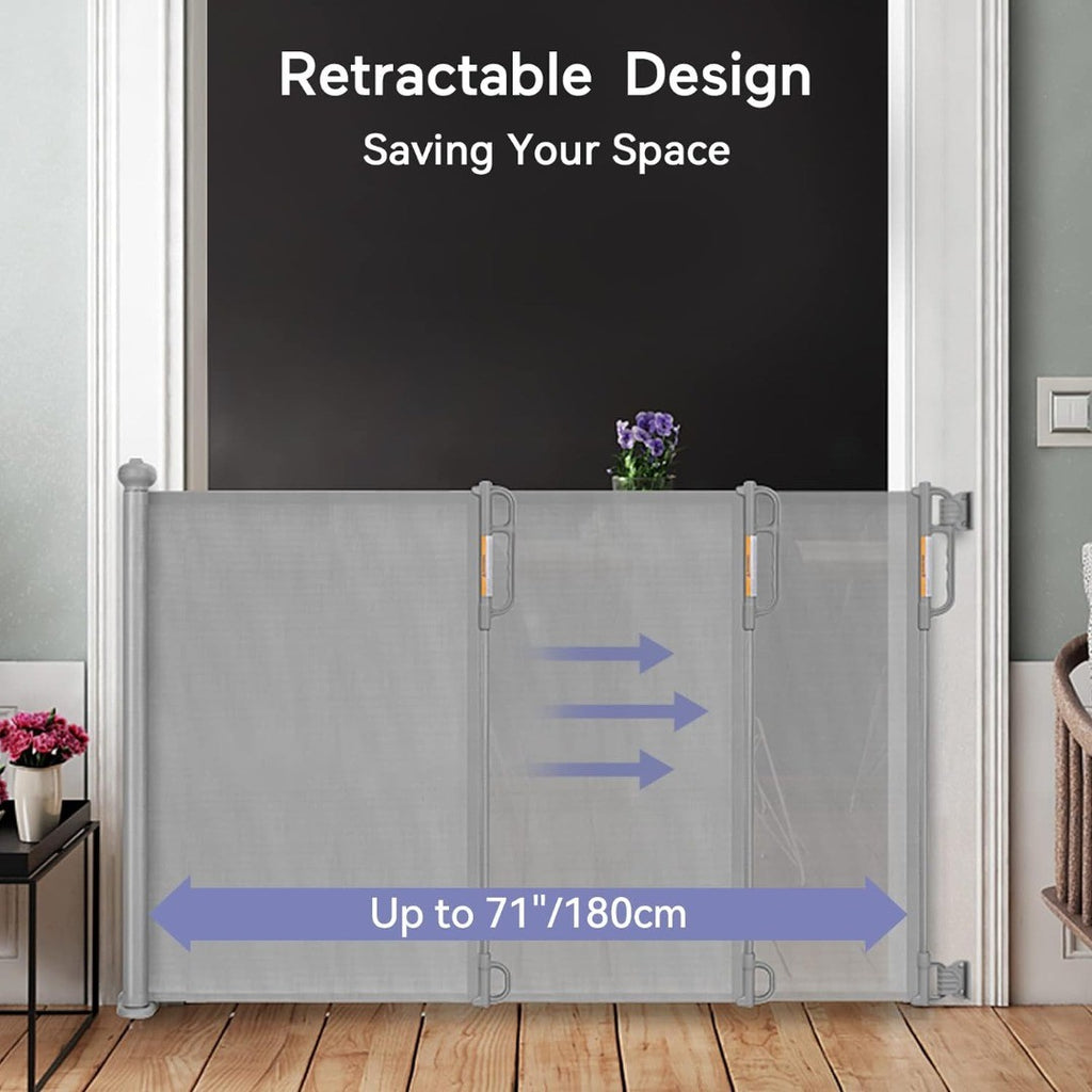 Momcozy Retractable Stair Gate for Baby