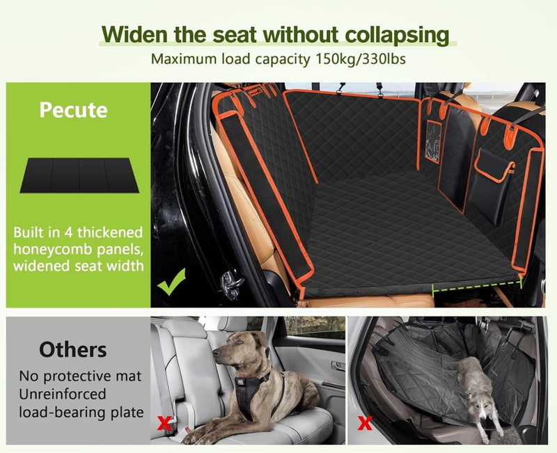 pecute Back Seat Extender for Dogs