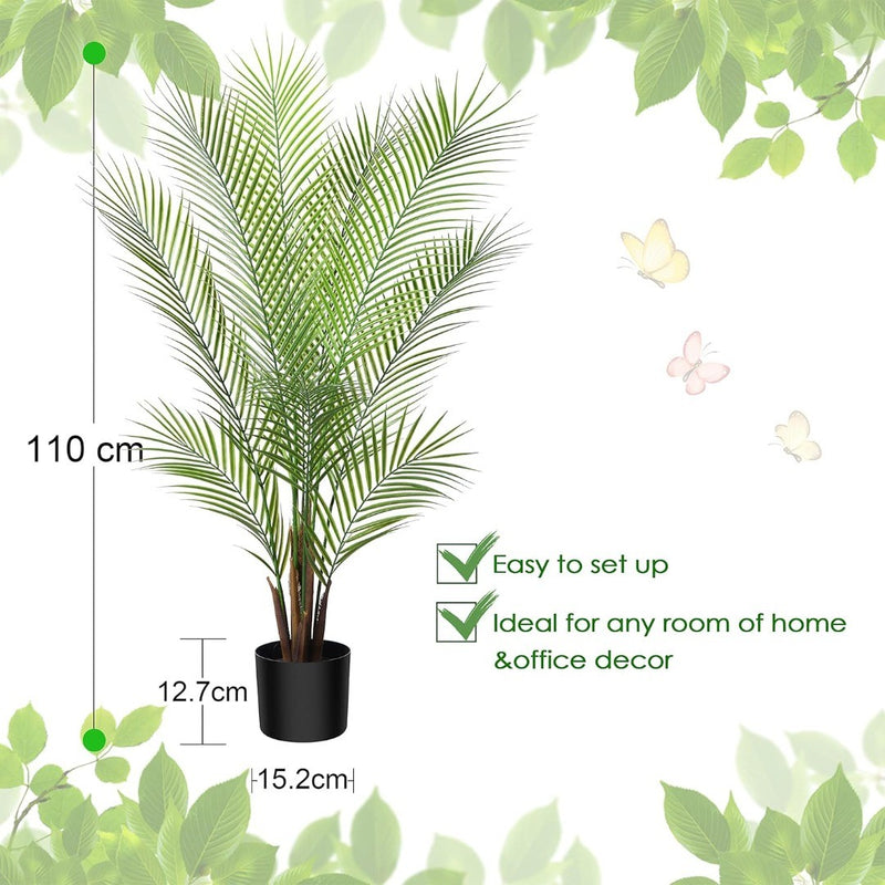 Large Artificial Plants in Pot 110cm Artificial Palm