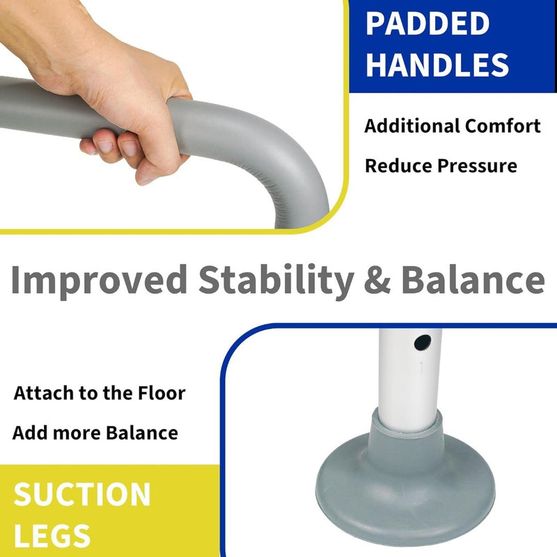 Toilet Safety Rails Adjustable Assistance