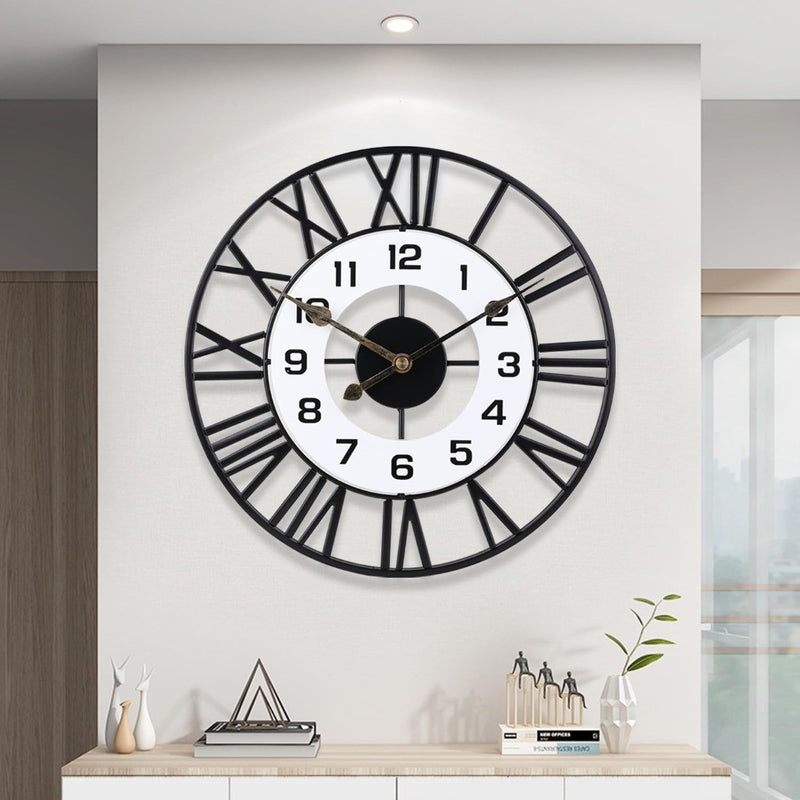 Wall Clock 16 Inch for Living Room Decor