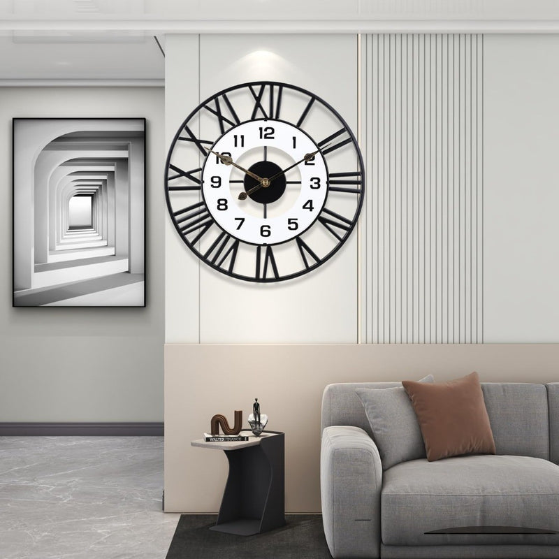 Wall Clock 16 Inch for Living Room Decor