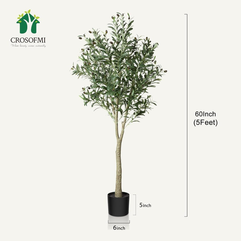 CROSOFMI Artificial Olive Tree