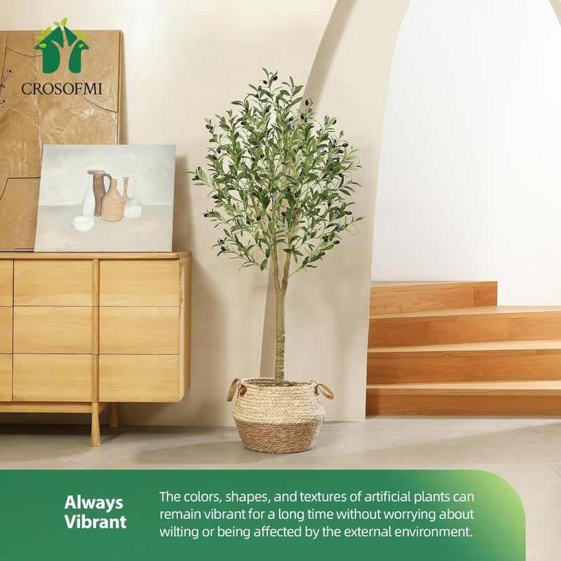 CROSOFMI Artificial Olive Tree