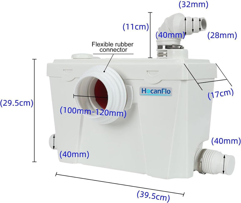 Sewerage Pump Macerator Toilet Waste Water