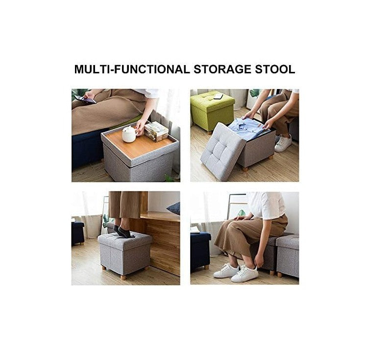 Square Ottoman Storage Box