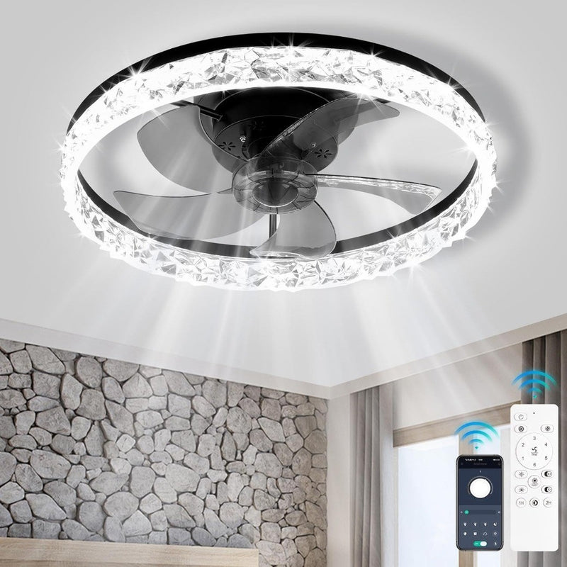 LED Light Ceiling Fan Chandelier