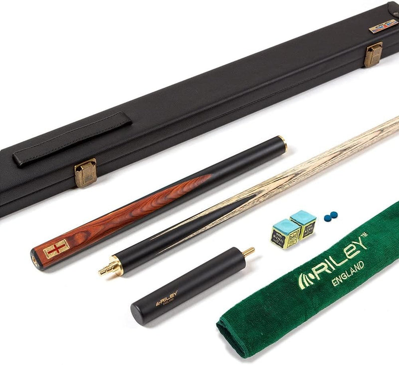 Riley England 3 Piece Snooker Cue & Hard Case