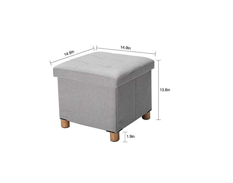 Square Ottoman Storage Box