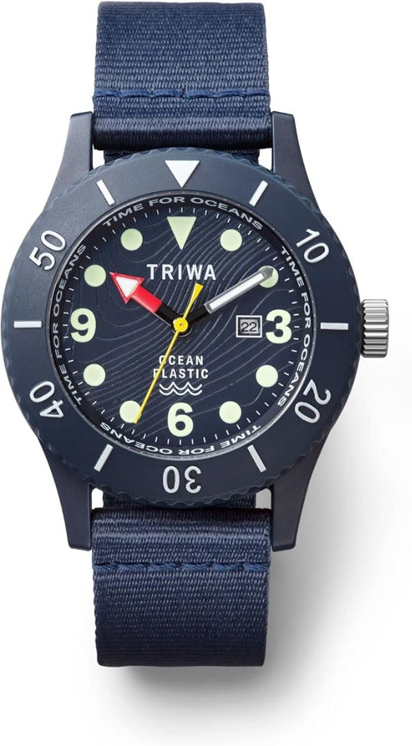 TRIWA SUB Ocean Plastic Deep Sea Deep Blue