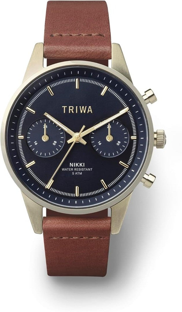 TRIWA Aquatic Nikki Watch Brown Classic Super Slim